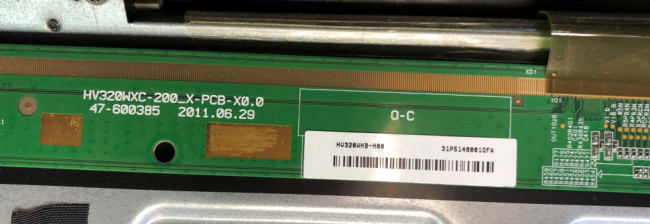 HV320WXC-200_X-PCB-X0.0 47-600385 HV320WHB-N00