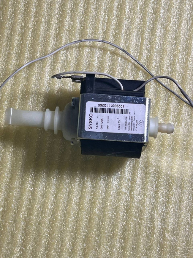 Помпа SYSKO 65W для кофемашины Bosch TCA5309 FD9212 12 0083