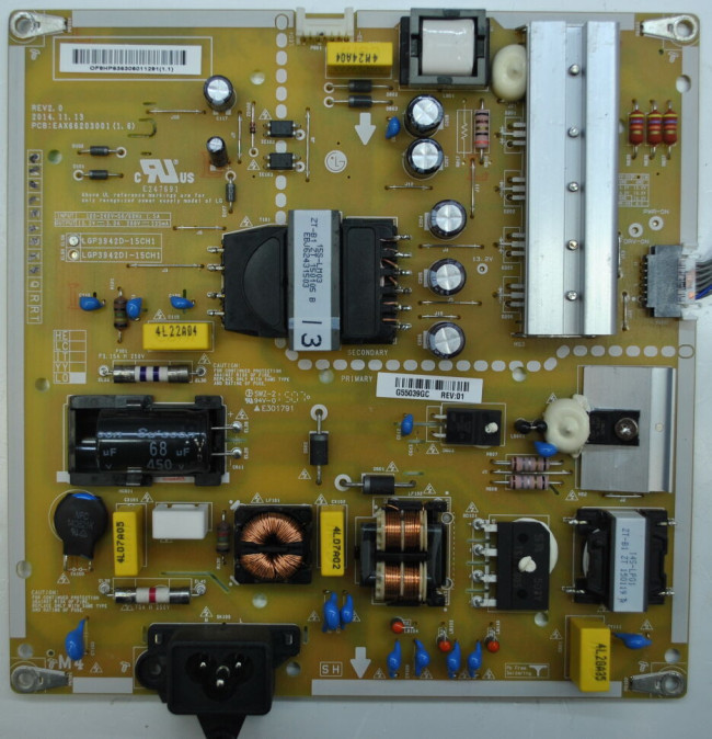 EAX66203001 LGP3942D-15CH1