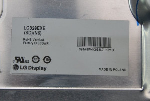 LC320EXE (SD) (N6) 6870S-1194A 6870S-1195A матрица в сборе с подсветкой