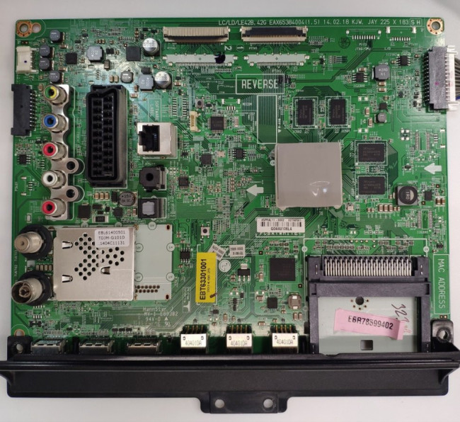 Плата EAX65384004 EBR78599402 EBT62768501 для телевизора LG 42LB677V 42LB690V