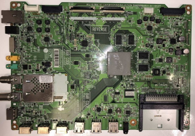 Плата EAX65609405(1.0) EBR78515110 для телевизора LG 55LB860V