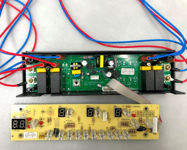 HS-T3M-LED-V1.2 LF-4N5Z(N)-P-11MA плата управления варочной панели BERAUM HE-3C001