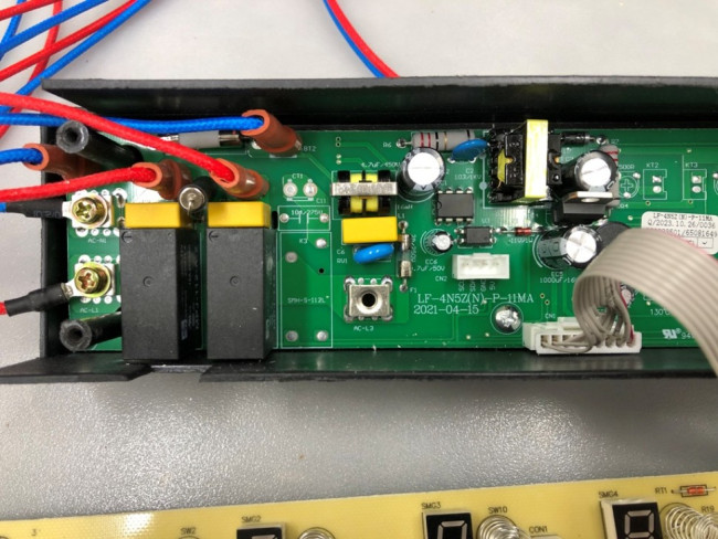 HS-T3M-LED-V1.2 LF-4N5Z(N)-P-11MA плата управления варочной панели BERAUM HE-3C001
