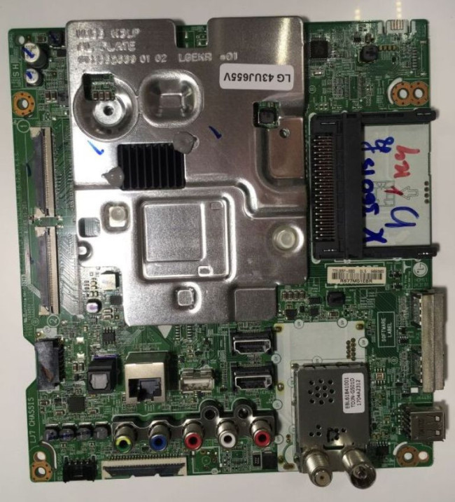 Плата EAX67133404 (1.0) EBU64553903 для телевизора LG43UJ670V