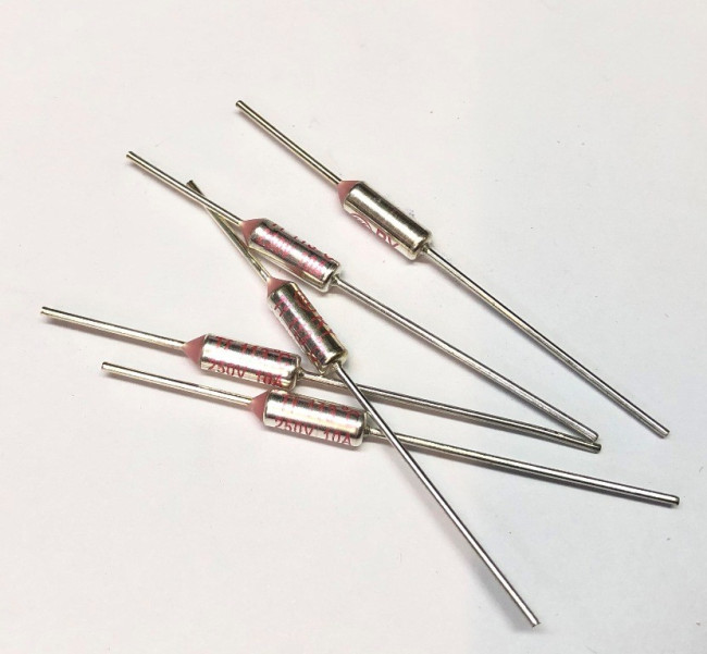 Термопредохранитель 113°C 10A 250V