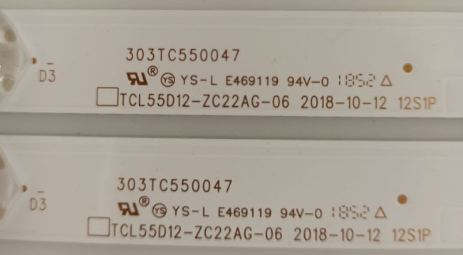 TCL55D12-ZC22AG-06E 303TC550047E TCL55D12-ZC52AG-01 303TC550051