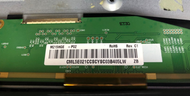 Матрица CX215LEDM M215HGE-P02 Rev: C1