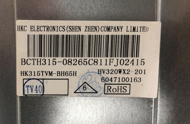 HV320WX2-201 47-600385 HK315TVM-BH65H HV320WXC-200_X-PCB-X0.0